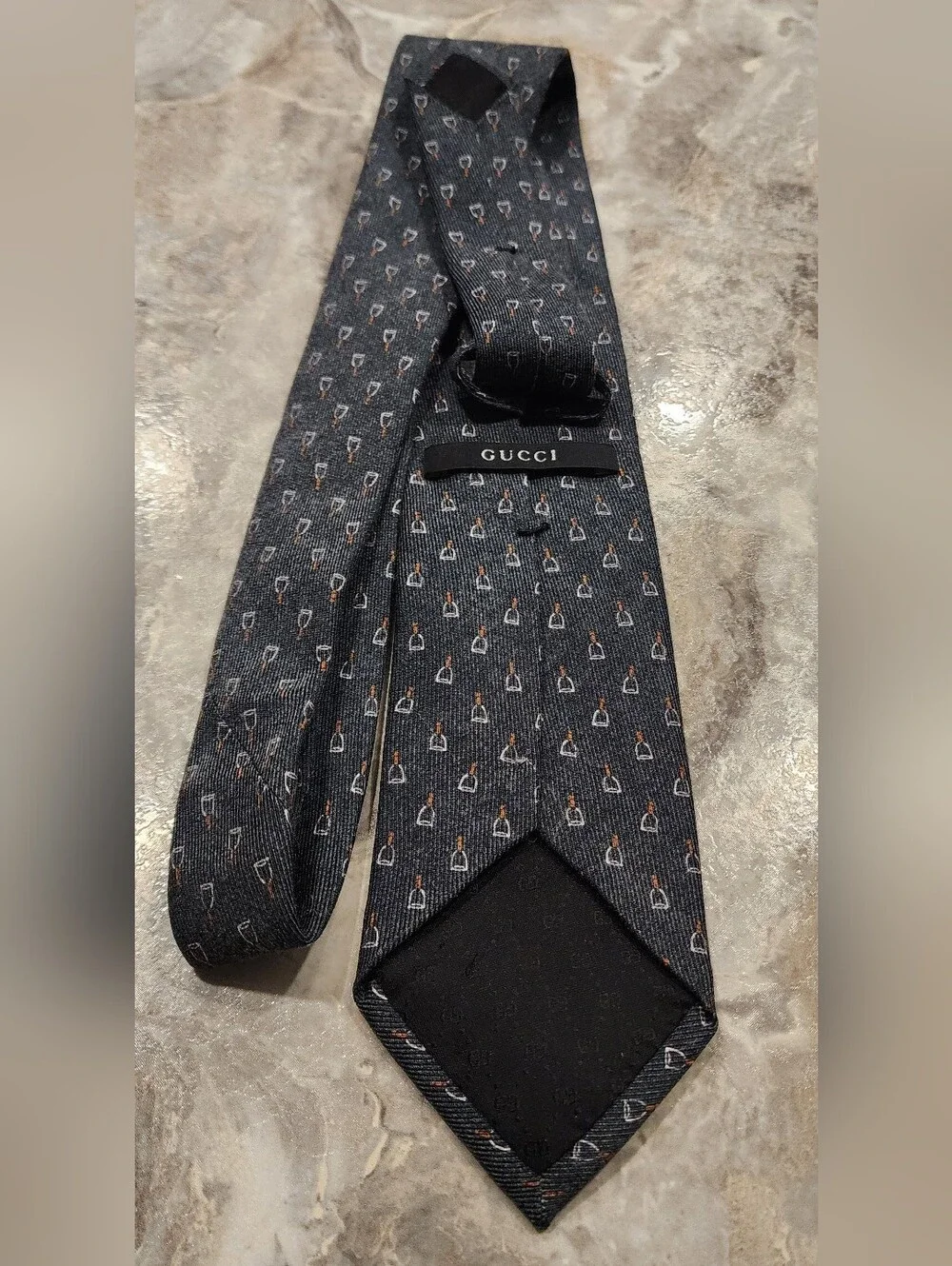 Gucci Beautiful Grey Tie
